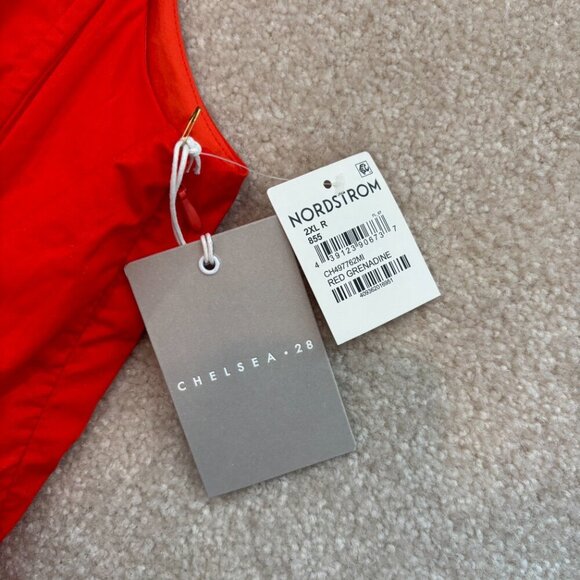 Chelsea 28 Red Square Neck Maxi Sleeveless Sundress- Plus Size XXL - NWT - Picture 7 of 12